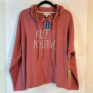 Rae Dunn Rust Sweatshirt - Keep It Positive